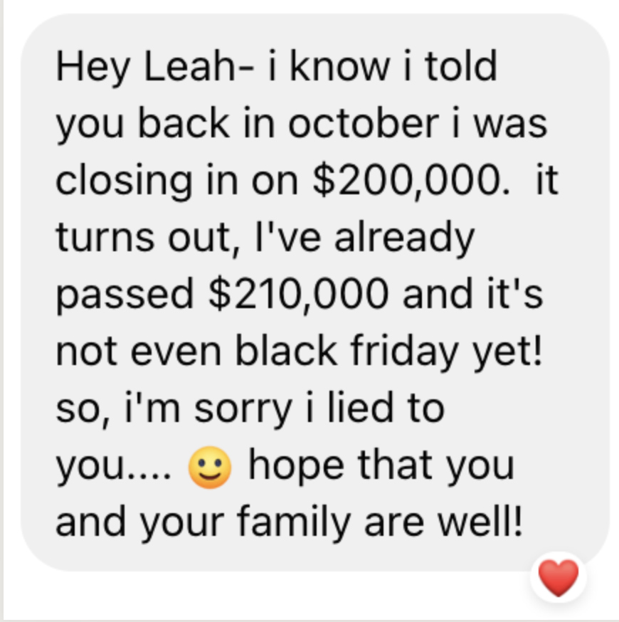 Legacy Launchpad student result 1